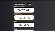 How to change your Sky Wi-Fi password