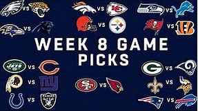 Week 8 NFL Game Picks | NFL
