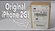 Original iPhone 2G -- SEALED in Shipping Box for 16 Years!
