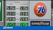 How high will gas prices go? CA 1st state to hit record average of $5 per gallon