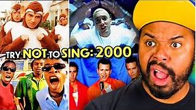 Adults Try Not To Sing Or Dance - Top Songs From 2000 (Eminem, Blink 182, Jay Z) | React