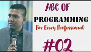 ABC of Programming languages for every professional #02