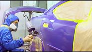 Achieving Vibrant Perfection: How to Blend Car Paint for a Stunning Purple Dodge Charger
