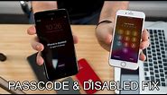 How to reset disabled or Password locked iPhones 7 & 7 Plus