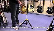 Hercules GS414B Auto Grab Guitar Stand Demo - Nevada Music UK