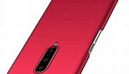 Case for OnePlus 7T Pro Slim Protective OnePlus 7T Pro Case [Protect from Shock/Scratch/Drop/Marks] [Premium PC Plastic] Minimalist Hard Cover for OnePlus 7T Pro (Red)