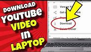(EASY) How To Download YouTube Video in Laptop or PC Without Any App