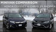 2020 Honda Odyssey vs. 2020 Chrysler Pacifica | Minivan Comparison | Driving.ca