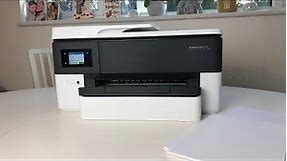 HP OfficeJet Pro 7720 Setup and Guide, installation, Wireless All-In-One Printing, A3, A4 Paper.