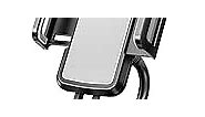 TOPGO Cup Holder Phone Holder, [Upgraded Adjustable Gooseneck & Firmly Stable] Cup Holder Phone Mount for Car, Cell Phone Automobile Cradles for iPhone iPhone 14 and More Smartphone(Grey)