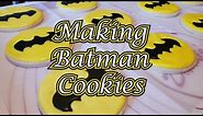 How To Make Batman Cookies!