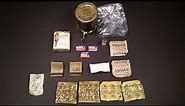 1951 Korea Ration Combat Individual Accessory Packet Can Vintage MRE Food Ration Review