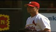 2000 NLDS Gm1: Rick Ankiel throws five wild pitches in Game 1 of the NLDS