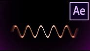 After Effects Tutorial - How To Make a Sine Wave?