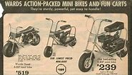 Classic Mini Bike Ads - Vintage Old School Ads from the 50's 60's 70's 80's