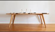 DIY Dining Table | Mid Century Modern - Woodworking