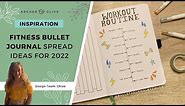 Health & Fitness Tracking In Your 2022 Bullet Journal | 10 Fitness Spread Ideas