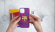 Head Case Designs Officially Licensed FC Barcelona Impact Crest Soft Gel Case Compatible with Samsung Galaxy S23 Ultra 5G