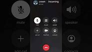 iPhone 11 iOS 16.5 Incoming Call Screen with Reflection Ringtone Sound