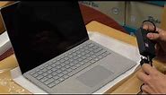Unboxing Microsoft Surface Laptop Platinum i5 7th Gen Renewed