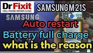 Samsung m 21s / samsung yateley GU 45 6gg uk outo restart