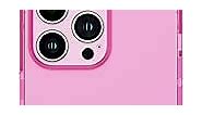 COCOMII Square Case Compatible with iPhone 14 Pro Max - Luxury, Slim, Glossy, Show Off The Original Beauty, Anti-Yellow, Camera Protector, Easy to Hold, Anti-Scratch, Shockproof (Pink)