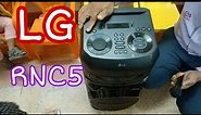LG RNC5 Xboom party speaker unboxing & explain