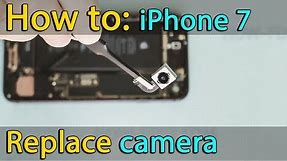 iPhone 7 camera replacement