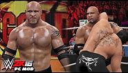 WWE 2K16 PC Mods - Goldberg Character Mod With All GFX & Titantron!
