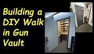 DIY Walk in Gun Vault Room Storage