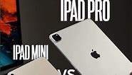 M2 iPad Pro vs iPad Mini 6 🤔 #shorts