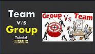 Difference between Team and Group