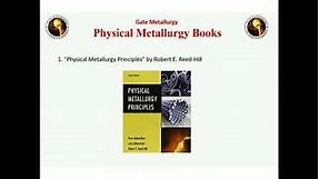 List of Metallurgy books