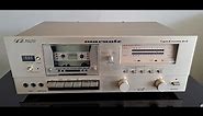 Marantz SD3020 Cassette Tape Deck Demonstration Video