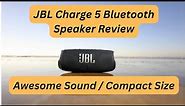JBL Charge 5 Portable Bluetooth Speaker Review | Big Sound Small Package