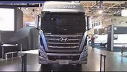 Hyundai Xcient P520 6x2 Tractor Truck Exterior and Interior
