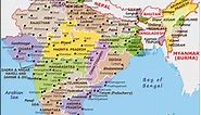 India Map | HD Political Map of India