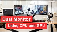 How to Use Onboard Graphics for Second Monitor