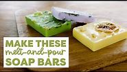 DIY Melt-and-Pour Soap Bars | Soap Making At Home