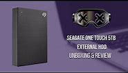 Seagate One Touch 5TB External HDD Unboxing & Review
