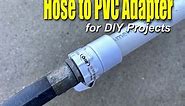DIY Garden Hose to PVC Adapter: Simple Solution for Your Projects