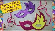 Como fazer máscara de carnaval?