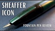 My First NEW Sheaffer In A Quarter Century! • Sheaffer Icon Fountain Pen Review