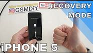 📱 iPhone 5: How to Enter Recovery Mode | Step-by-Step Guide 🔧