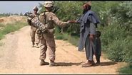 Marines support Afghan led operation