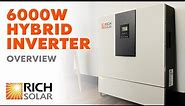 Introducing: 6000 Watt Off-Grid Hybrid Split Phase Solar Inverter