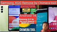 Samsung A14 5g Kg mdm Unlock Permanent New Security Via Usb Only Free chmira tool Tool New Update