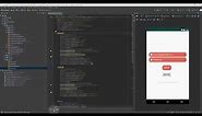 Palette, view, view group, component tree, attribute pane, and more about Android studio.