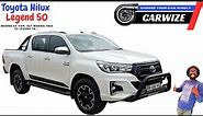 Toyota Hilux Legend 50 Review, interior & exterior, practicality, features and cost of ownership.
