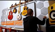 Hexagon Acoustic Panels for the DIY Home Studio!